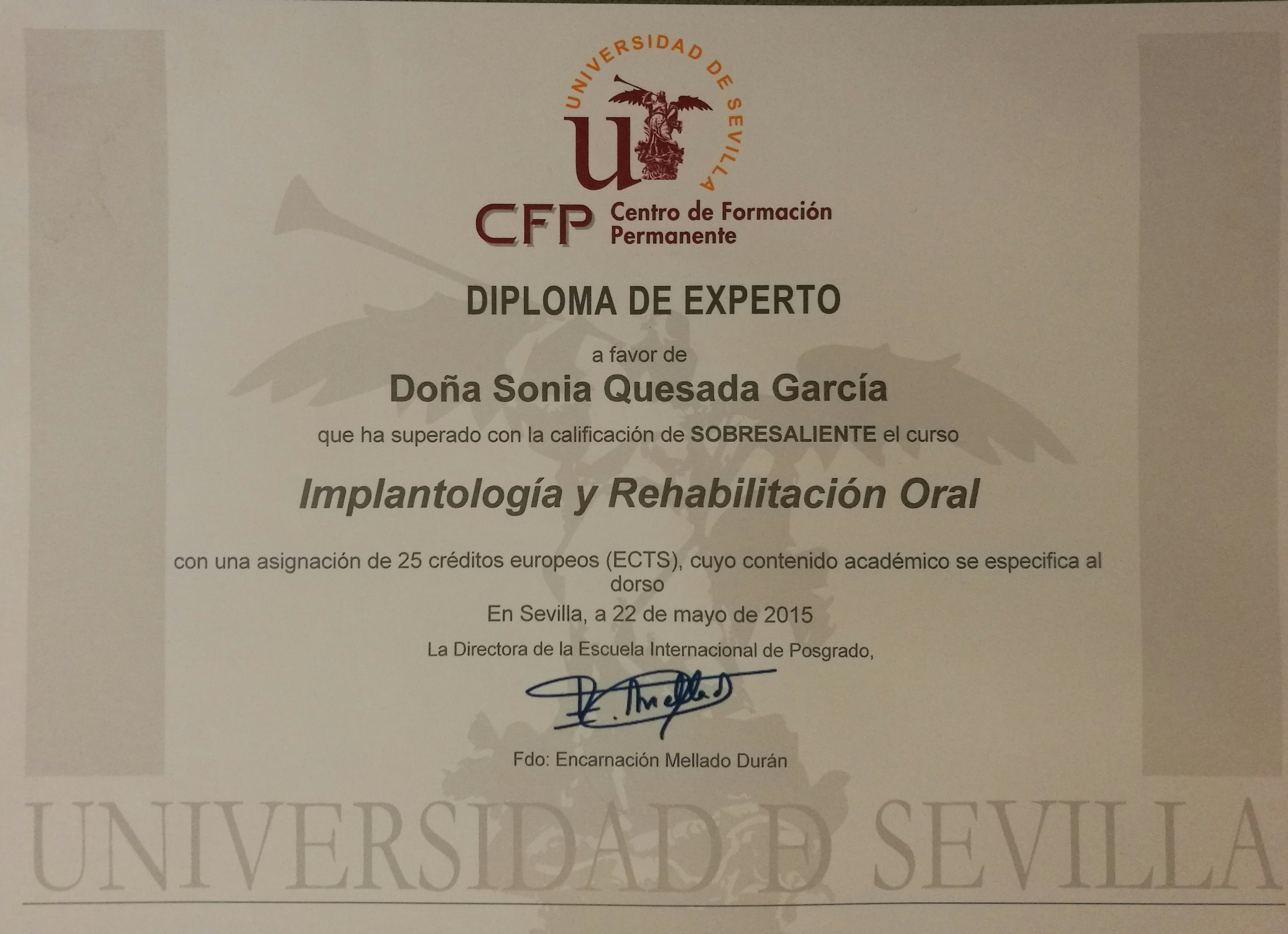 Diploma in Implantology and Oral Rehabilitation